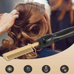 Electric Hair Curler Brush, Wet & Dry Styling Tool