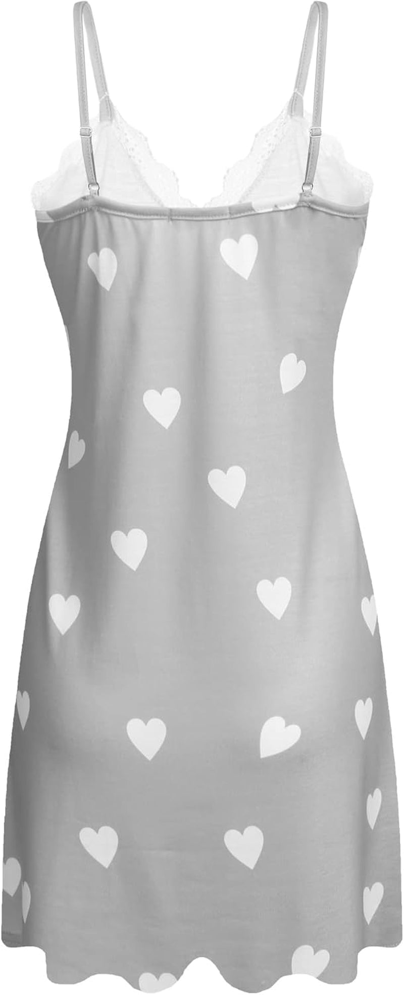 Sleepwear Womens Chemise Nightgown Full Slip Lace Lounge Dress