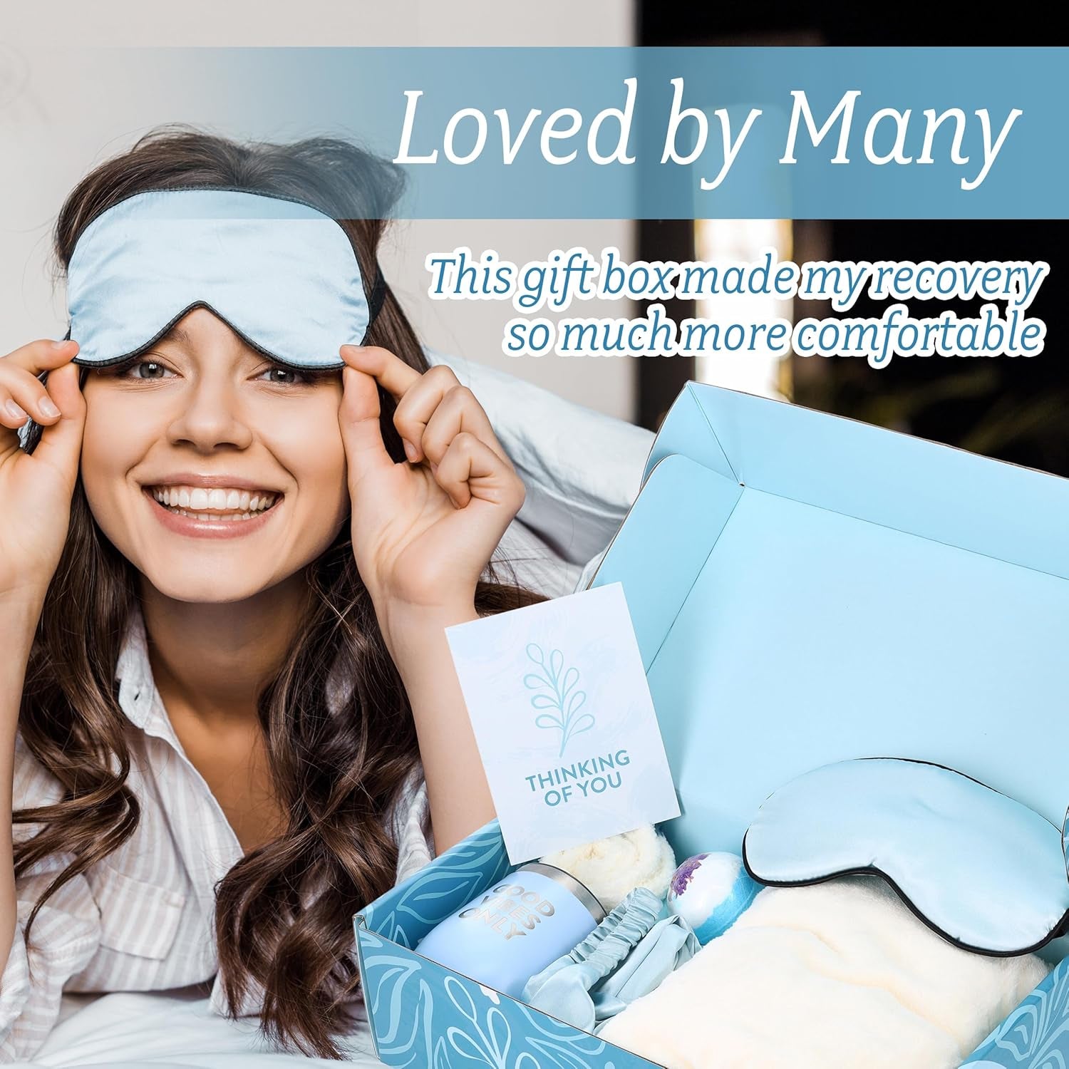 Get Well Gifts for Women - after Surgery Care Package for Women - Thoughtful Get Well Soon Gift Basket & Sick Care Package for Comforting Recovery