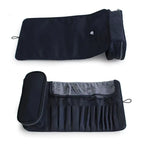 Makeup Bag Women'S Cosmetic Brush Bag Travel Organizer Makeup Brushes Fold Tools Rolling Bags Waterproof Nylon Makeup Case