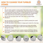 Healing Crystals Rainbow Moonstone Tumbled Stones- Healing Stones and Crystals for Beginners- 8 Piece Real Crystals and Healing Stones - Tumbled Crystals for Witchcraft (8, Rainbow Moonstone)