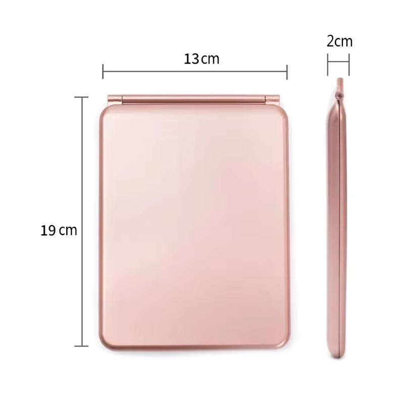 LED Makeup Mirror 10X Magnifying Mirror with Lights Portable Foldable Travel Desk Vanity Table Bath Bedroom Mirrors Makeup Tools