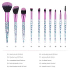 Makeup Brush 10 Piece Suit Makeup Tools Soft Hair Powder Blusher Brush Eye Shadow Makeup Suit