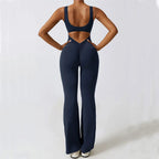 New Gym Set Women Training Yoga Suit Sportswear Women Sports Jumpsuit Fitness Rompers Stretch Female Push up Workout Bodysuits
