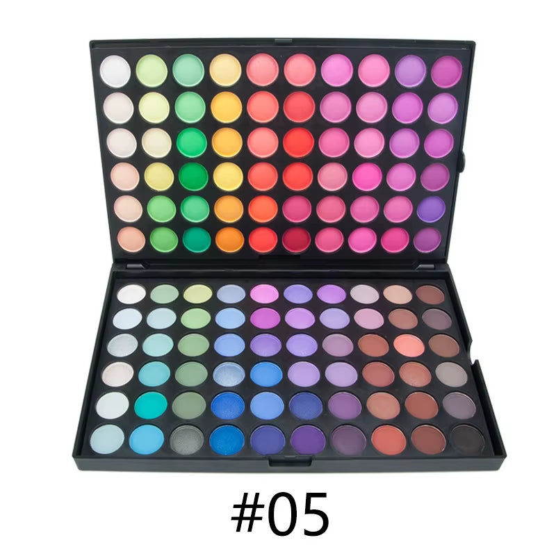 Makeup Set Kit 120 Color Eye Makeup Waterproof Make up Nude Eye Shadow Palette Glitter Matte Pigmented Powder Pressed Eyeshadow