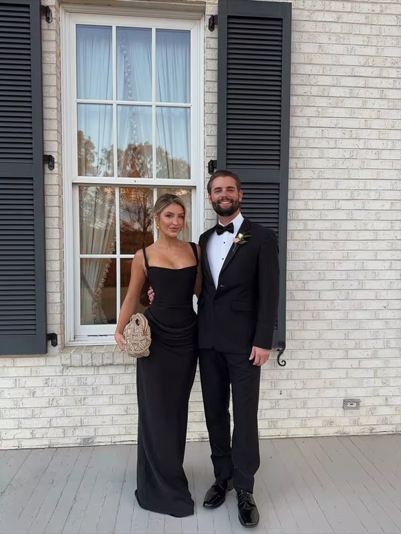 Mingmingxi White Sexy Corset Maxi Dress Party Outfit Women’S Evening Dress Long Black Dinner Ball Gown Elegant Prom Dresses