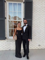 Mingmingxi White Sexy Corset Maxi Dress Party Outfit Women’S Evening Dress Long Black Dinner Ball Gown Elegant Prom Dresses