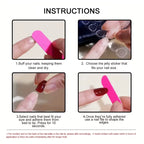 24Pcs Sweet Cat Eye French Press on Nails Diamond-Pointed Three Dimensional Bow Knot Wearable Nail for Women&Girl Almond Nail