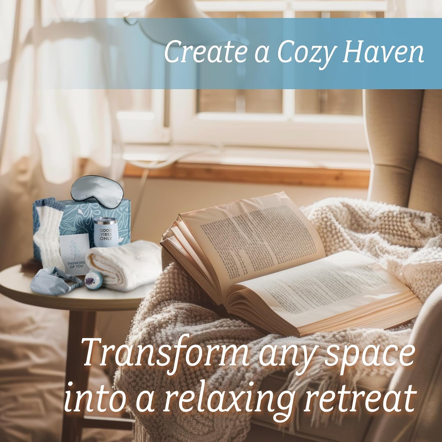 Get Well Gifts for Women - after Surgery Care Package for Women - Thoughtful Get Well Soon Gift Basket & Sick Care Package for Comforting Recovery