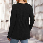 Clearance Womens Clothing plus Size Womens 2025 Fall V-Neck Sweaters Long Sleeve Loose Oversized Knitted Casual Knit Pullover