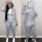 11 Colors Fall Winter 2 Piece Pants Set Women Fall 2025 Women Clothes Hoodies Sweatshirt Outfit Two Piece Pants Set Clothes