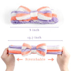 8Pack Spa Headband, Makeup Headban for Women, Washing Face, Kids Spa Day Kit, Girls Day Pajama Party Favors