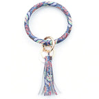 Pure Leather Tassel Pendant Bracelet
